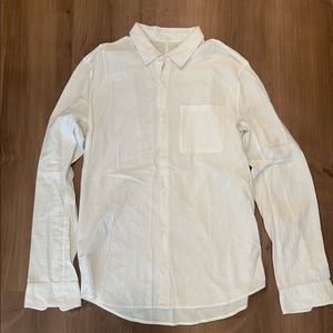 Lululemon button down shirt size M